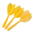 thumbnail image 4 of Uxcell Integrated Dart Shaft & Flights, 9 Pack Plastic Dart Flight Set, Yellow, 4 of 5