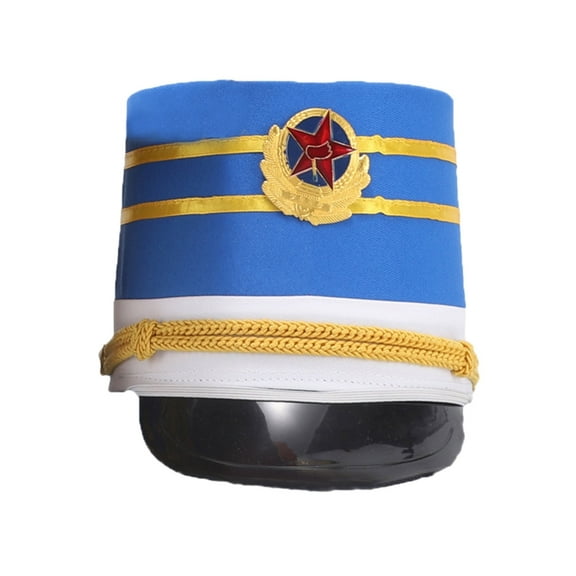 YROHGKPN Halloween Marches Band Hat Drum Majors Hat for Kids Show Hat Model Show Halloween Party