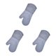 thumbnail image 1 of Monstrate Manoplas de silicona para horno para hornear, guantes para agarraderas de cocina, juego de almohadillas resistentes a altas Type1 NO1, 1 of 6