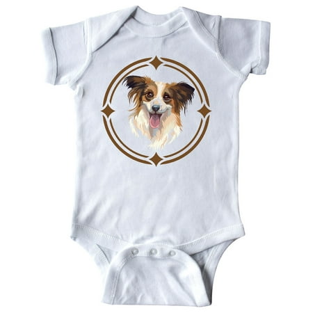 

Inktastic Papillon Dog Art Gift Gift Baby Boy or Baby Girl Bodysuit