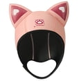 thumbnail image 2 of Gorro de Natación de Neopreno de 3mm Zulema con Capucha de Buceo para Adultos Rosa, 2 of 8