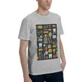 thumbnail image 2 of Bingfone Teeth Men'S Loose Fit Short-Sleeve Pocket T-Shirt, 2 of 7