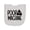 AC-Heather Grey, variant on Inktastic Poop Machine Newborn Bib