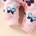 thumbnail image 6 of Rhuody Girl Onesies 0-3 Months Winter Jumpsuit O Neck Long Sleeve Hooded Bodysuit Cartoon Pattern Romper Fashion Clothes Red, 6 of 7