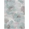 thumbnail image 2 of Addison Rugs Machine Washable Indoor/ Outdoor Floral Modern Chantille Rug 10' x 14' - Seafoam, 2 of 5