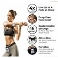 thumbnail image 5 of 48 Modes Tens Units for Pain Management,40 Intensities Rechargeable EMS Muscle Stimulator Unit Massager with 8 TENS Electrode Pads, a Storage Box, 5 of 13
