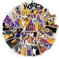 thumbnail image 1 of Pegatinas de dibujos animados de anime de Kobe Bryant, 50 unidades, PVC, impermeables, 1 of 1