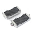 thumbnail image 3 of MX Aluminum Core 34mm Radiator Engine Cooling for Suzuki RM 250 RM250 2001-2007, 3 of 5