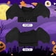 thumbnail image 4 of Alas de murciélago para mascotas Halloween negro fresco perro gato traje de cambio de murciélago negro, 4 of 7
