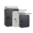 thumbnail image 3 of Multi Keys Safe Storage Box Combination/Key Lock Spare Car Keys Organizer Box For Home Office Factory Store Use ,Easy Installation, 3 of 7