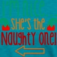 thumbnail image 3 of CafePress - Im Nice She's Naughty Elf Ha T Shirt - Womens Tri-blend T-Shirt, 3 of 4