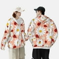 thumbnail image 6 of Fotbe Daisy and Ladybug Men's Women's UPF 50+ Sun Protection Jacket Hooded Cooling Shirt with Pockets Hiking Outdoor Performance-Large, 6 of 9