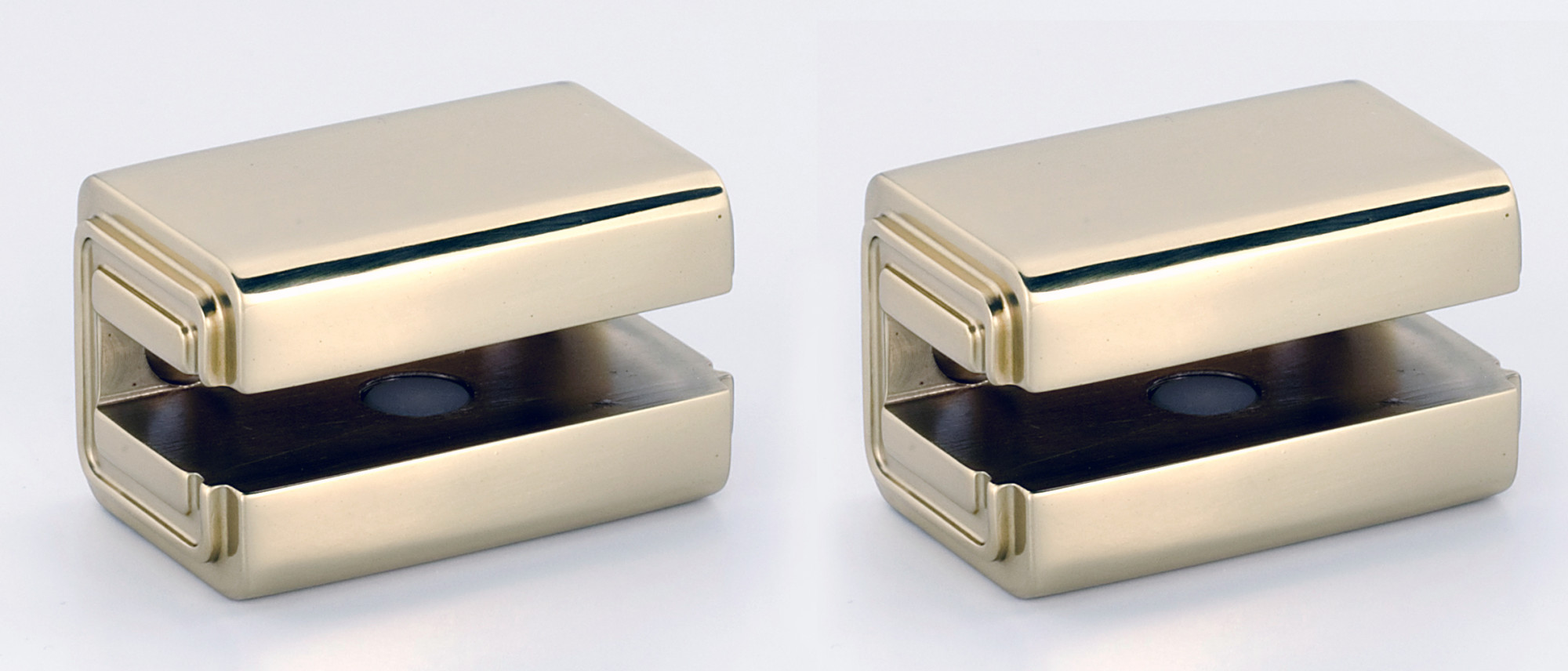 Alno A6550 Cube 115/16" Wide Glass Shelf Mounting Brackets Walmart