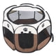 thumbnail image 2 of Mascota Gato De Gato De Gato Portátil Portátil De Jaula Plegable Y Tapa De Campaña De Juego De Tapa De Juego De Tapa, 2 of 7