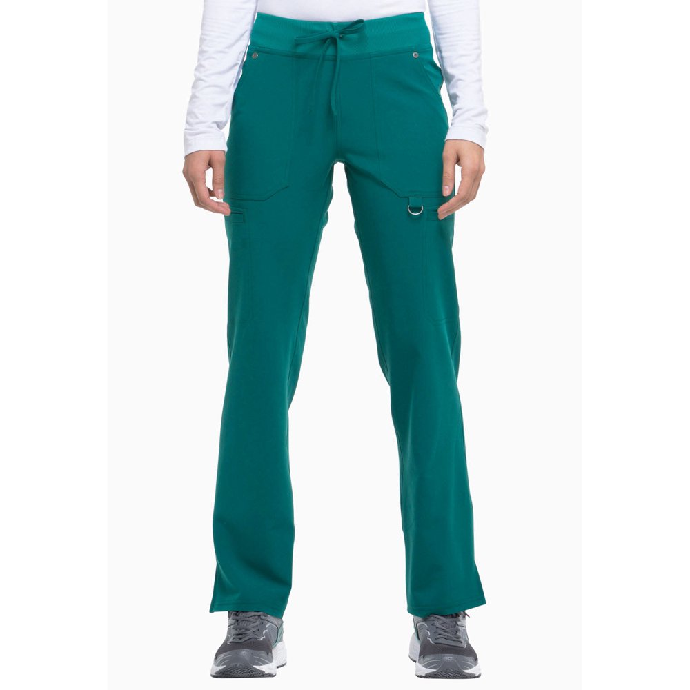 Dickies Dickies Xtreme Stretch Women Scrubs Pant, Mid Rise Rib Knit