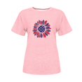 thumbnail image 4 of Tops Cortos para Mujeres Bandera de Moda Impresa Cuello Redondo, Camiseta de Manga 3/4 para Uso Diario, Casero Y Cómodo, 4 of 4