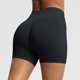thumbnail image 2 of Pantalones Cortos de Yoga de Cintura Alta, Cómodo Fitness Deportivo, Pantalones de Secado Apretados Transpirables para Mujeres, 2 of 9