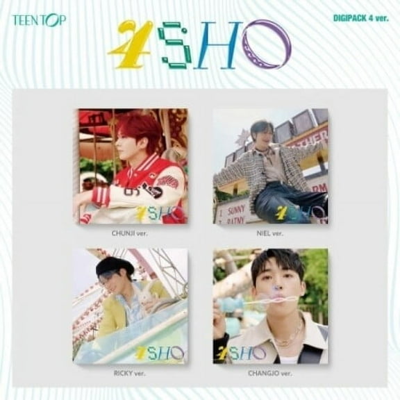 Teen Top - 4Sho - Digipack Version - Random Cover - incl. Accordion Book, Unit Photocard   Polaroid - Music & Performance - CD