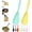 1PC-E, variant on Cooking Spoons for Non-Stick Cookware, Flexible Silicone Spatula with Soft Grip and Wide Blade, Multi-Function Spoon for Stirring, Serving, Soups, Sauces, Frying, and Meal Prep