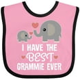 thumbnail image 3 of Inktastic Grandkids Best Grammie Ever Boys or Girls Baby Bib, 3 of 4