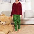 thumbnail image 6 of Xecao Happy St. Patrick's day Print Teenagers' Pajama Pants Long Sleep Pants Soft Elastic Waist Pajama Bottoms Elastic waist with 2 Pockets 5-16 Years-Medium, 6 of 6