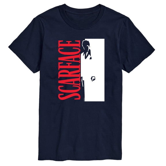 Scarface - Logo Tony Silhouette - Men's Short Sleeve Graphic T-Shirt