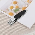 thumbnail image 6 of Unique Bargains 6pcs Mirror Box Stainless Steel Nail Clippers Set 2.56" Length Black, 6 of 6