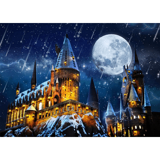 Harry Potter HOGWARTS LANDSCAPE No Count Cross Stitch Kit 48x58cm
