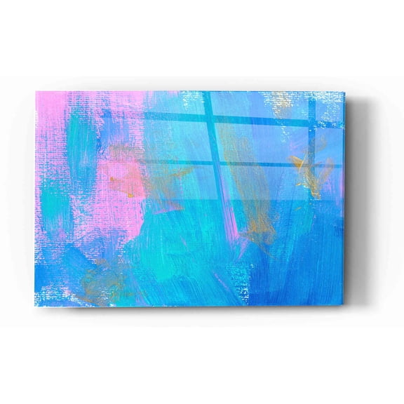 Epic Art 'Color Rave' Acrylic Glass Wall Art, 16"x24"