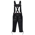 thumbnail image 1 of WEAIXIMIUNG Pantalon Habillé pour Homme Extensible Pantalon pour Homme Oktoberfest Allemand National Traditionnel Robe Personnalité Rue Bar à Bretelles Pantalon Brodé, 1 of 2