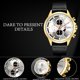 thumbnail image 5 of Curren Men Watch Business Multifuntional Relojes impermeables Reloj de cuarzo Abanopi Mirar, 5 of 6