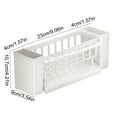 thumbnail image 5 of Bxaolu Sink Caddy Sponge Holder for Kitchen with Brush Holder and Self Drain Tray, Rustproof Kitchen Sink Organizer with Towel Rack for Sponge, Soap Dispenser Storage Accessories,(Plastic, Beige), 5 of 6