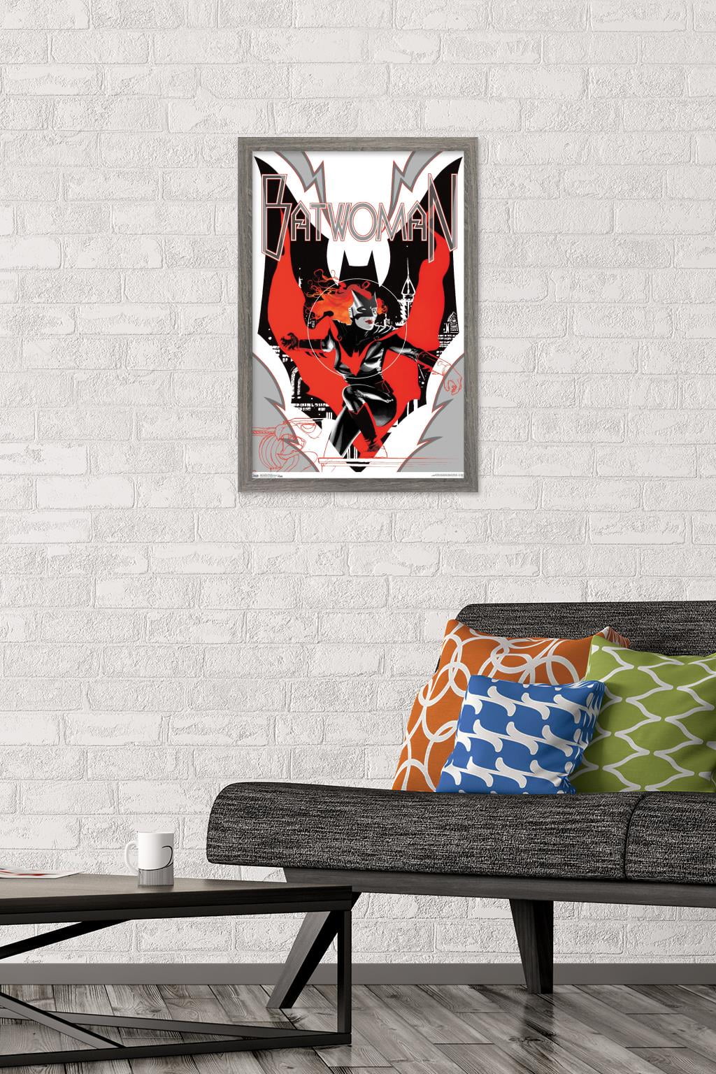 DC Comics - Batwoman Wall Poster, 14.725" x 22.375", Framed