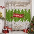 thumbnail image 3 of Green Christmas Shower Curtain, Xmas Botanical Winter Vintage Art Waterproof Fabric Shower Curtains with 12 Hooks, Bathroom Curtain Set for Bathroom Accessories Decor, 72 x 84 Inches, 3 of 9