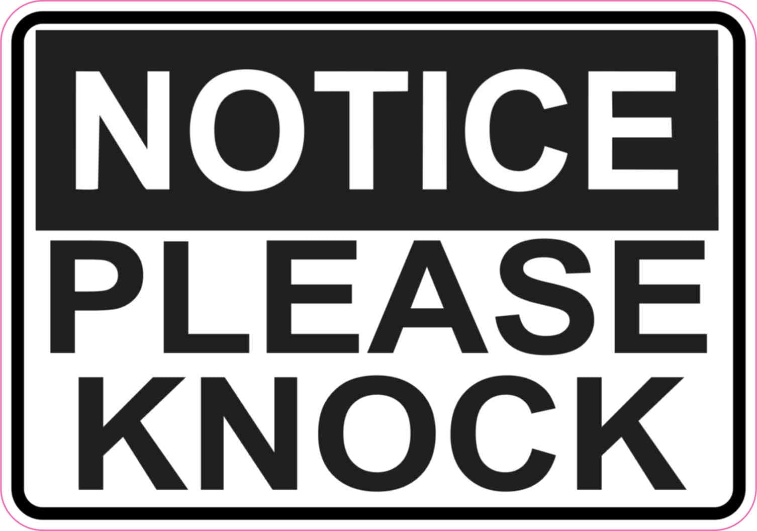 Please Keep Door Locked at All Times Sign Sticker for Sale by