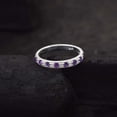 thumbnail image 6 of Amethyst Eternity Bands, 6 of 14