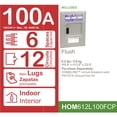 thumbnail image 5 of Homeline 100a Load Center HOM612L100FCP, 5 of 6