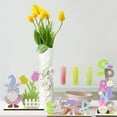thumbnail image 2 of Easter Tabletop Decoration Signs, Easter Table Centerpieces Wooden Bunny Gnomes Decorations Family Signs for Spring Holiday Easter, 2 of 2