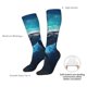 thumbnail image 4 of Balery Ice Blue Ocean Cute Dolphin Calcetines novedosos Calcetines deportivos Calcetines hasta la rodilla Calcetines de algodón Calcetines originales y geniales, 4 of 6