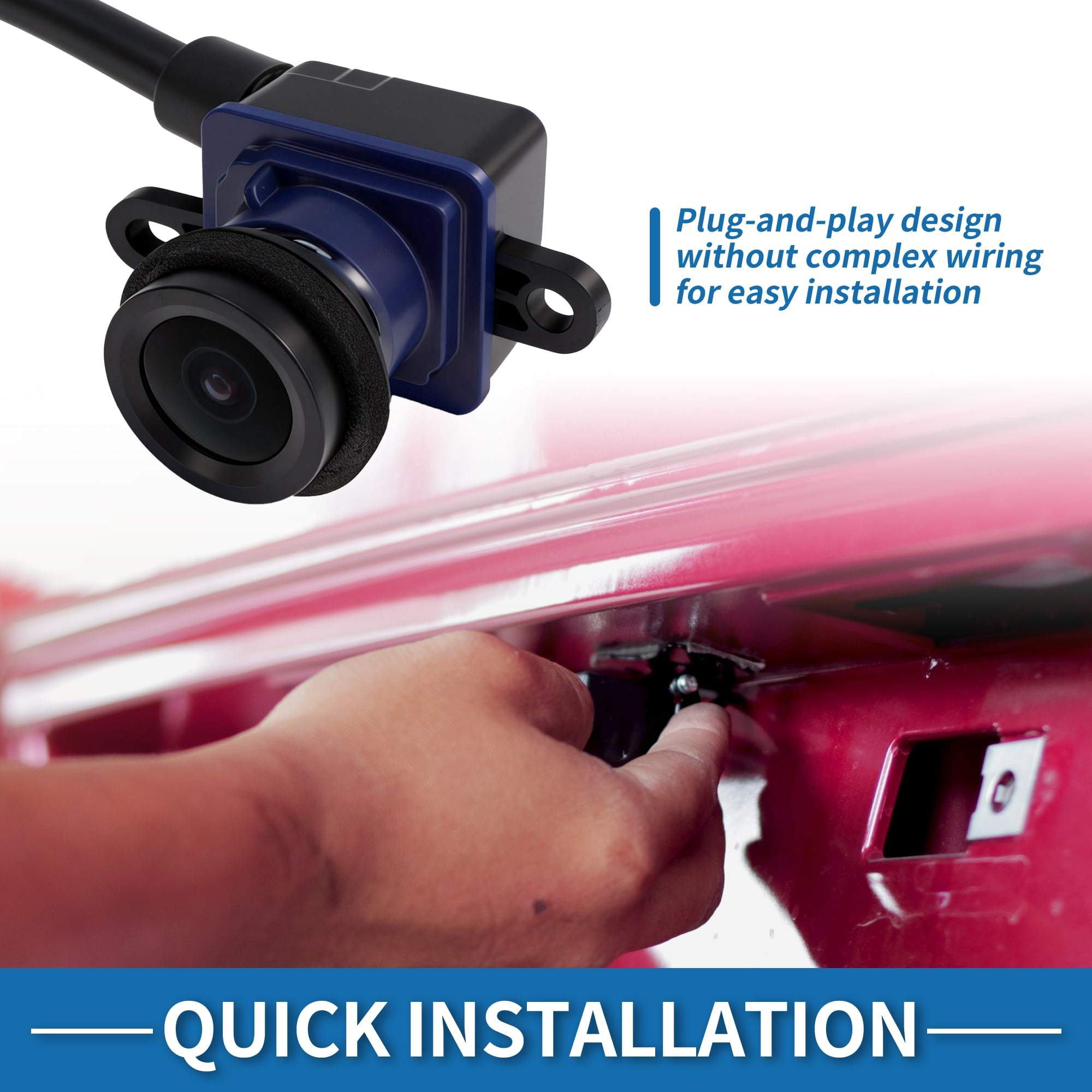 Unique Bargains Rear View Camera for Ram ProMaster 1500 2500 3500 Base 2016-2023
