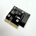 thumbnail image 3 of Tarjeta Adaptadora de Unidad de Estado Sólido SSD PCIe 5.0 X4 A M.2 NVME con Soporte Gen5 M.2 2280 22110 Convertidor NVMe A PCI-e 4x, 3 of 5