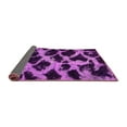 thumbnail image 2 of Ahgly Company Indoor Square Abstract Pink Modern Area Rugs, 4' Square, 2 of 4