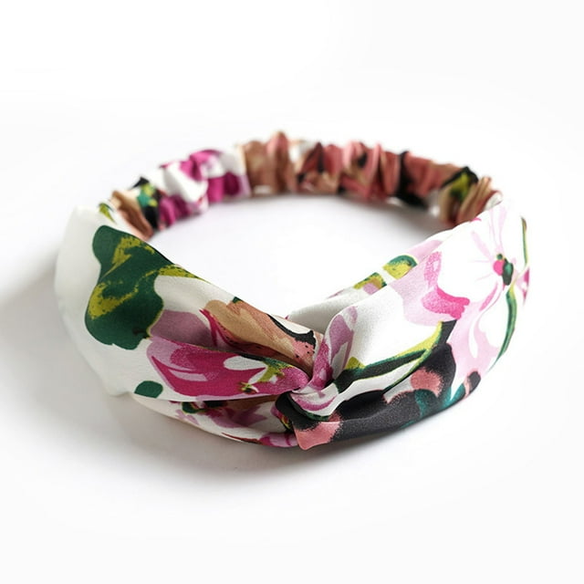 Liquidation! Bandeau Élastique en Satin Parent-Enfant Accessoires Cheveux Géranium