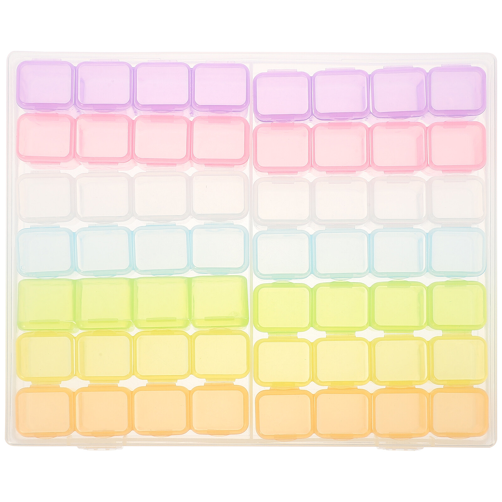 Dip powder organizer 1 Set Transparent Nail Accessories Display