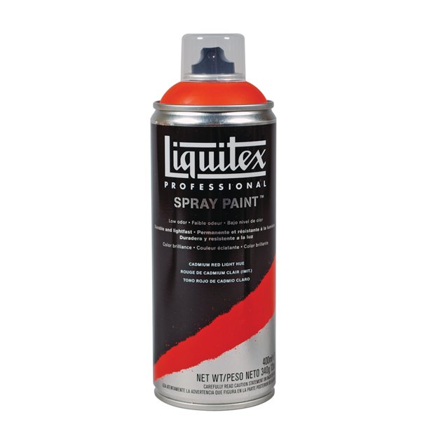 Liquitex Professional Spray Paint, 400ml, Cadmium Red Light Hue