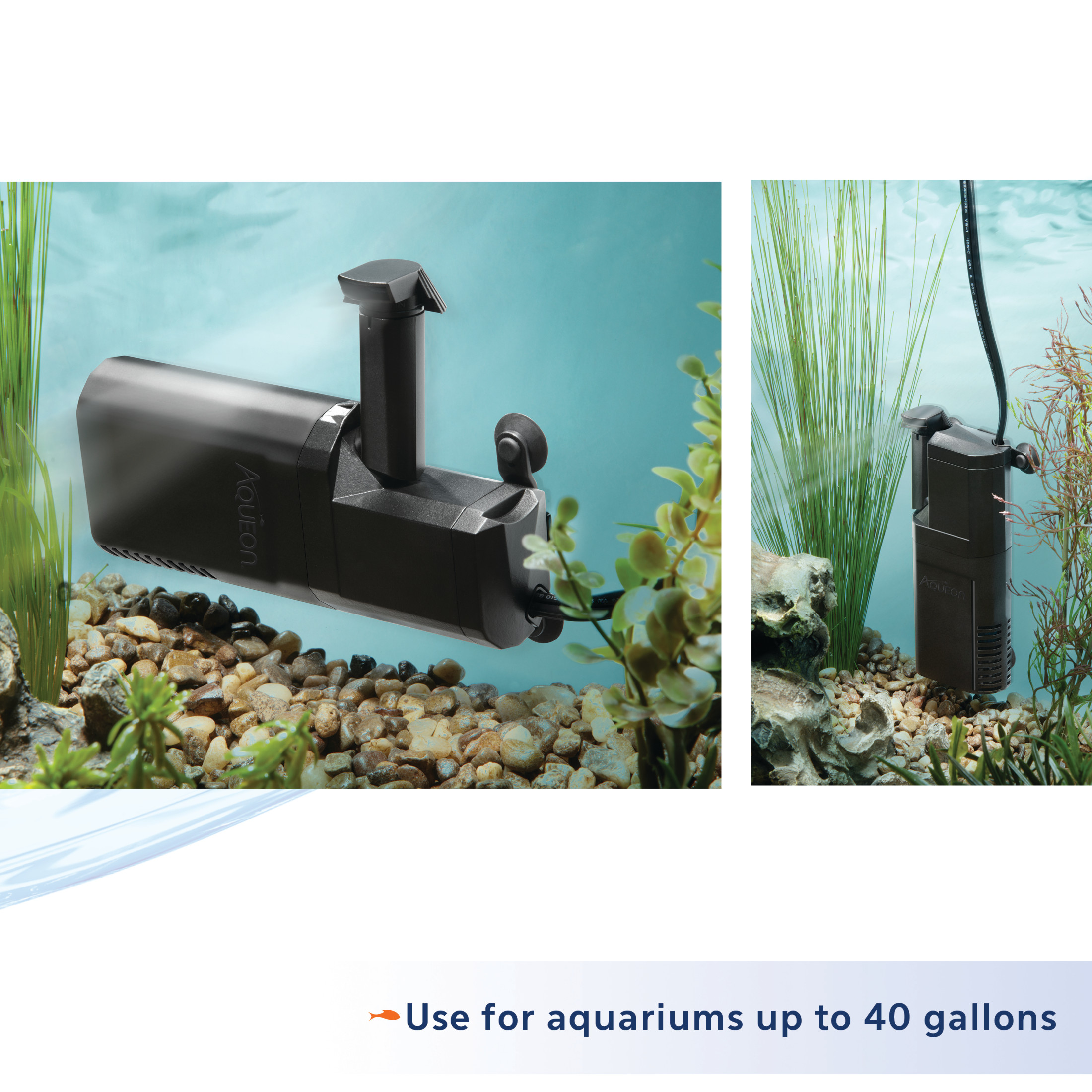 Aqueon Submersible Internal Aquarium Filter, 40 Gallons photo 7