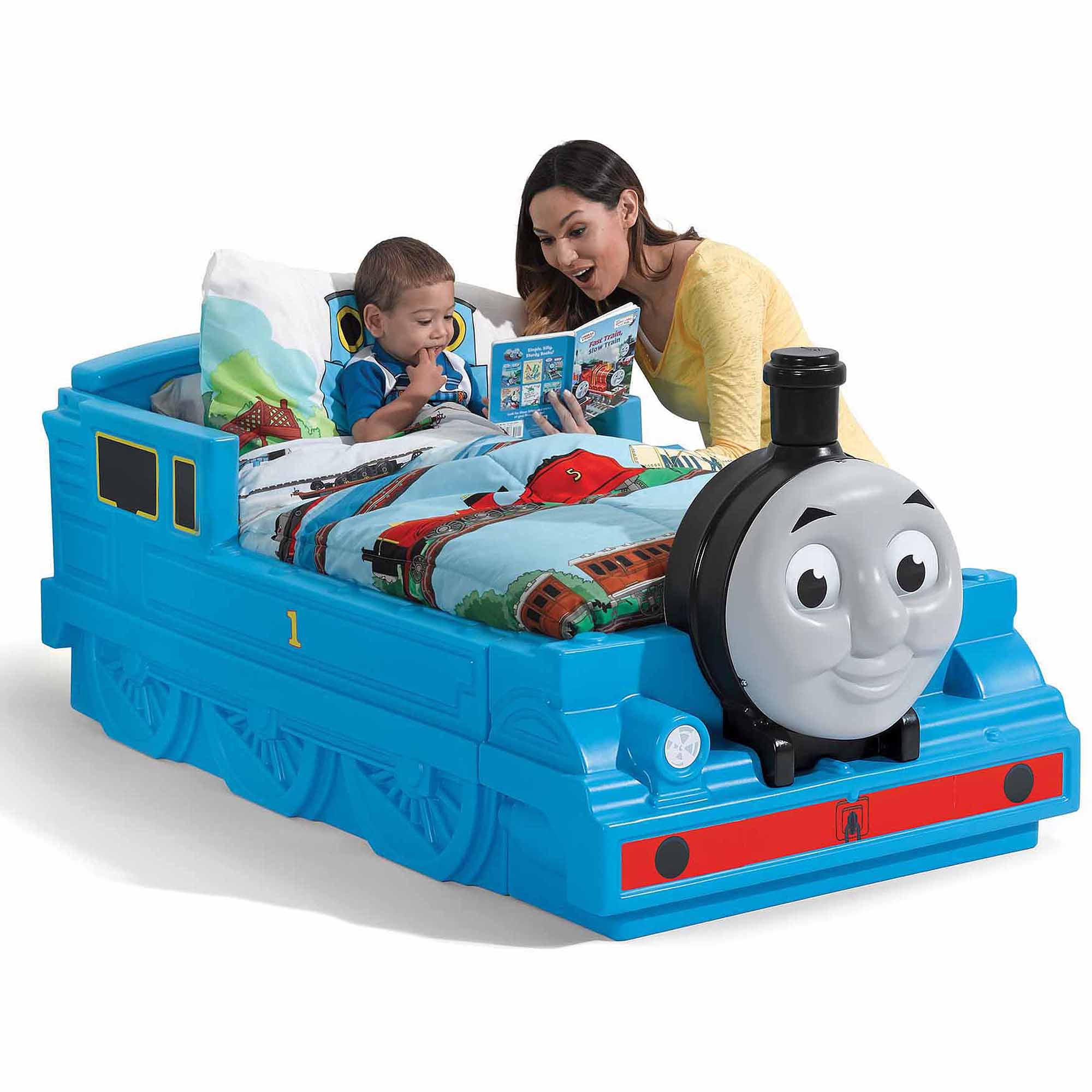 Step2 Thomas The Tank Engine Plastic Toddler Bed Blue