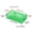 A Green, variant on Bcylexb Plastic Pencil Case Box, Large Crayon Maker Pen Organizer, Clear Plastic Containers with Snap Lids, Stackable Storage Boxes Office Supplies, 1 Pack