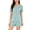 Mint Green, variant on Women's 2 Piece Short Sleeve Pajama Sets Summer Lounge Soft Sleepwear PJs Shorts with Chest Pocket XL Black