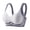 Blue, variant on SROBPTY Plus Size Bras for Women, Womens Everyday Bras, Women Heart Print Color Block Lifting Push Up Side Support Everyday Bras Blue,L